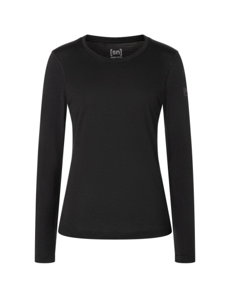 Longsleeve termoaktywny damski super.natural w arctic230 ls czarny