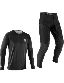 Komplet rowerowy (koszulka+spodnie) dziecięce leatt ride kit mtb gravity 1.0 junior