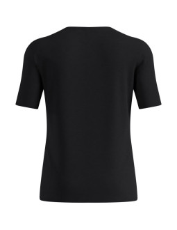 Koszulka termoaktywna odlo merino 200 bl top crew neck ss - black rozmiar: l 2