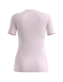 Koszulka termoaktywna z krótkim rękawem damska odlo merino 200 bl top crew neck l/s różowa