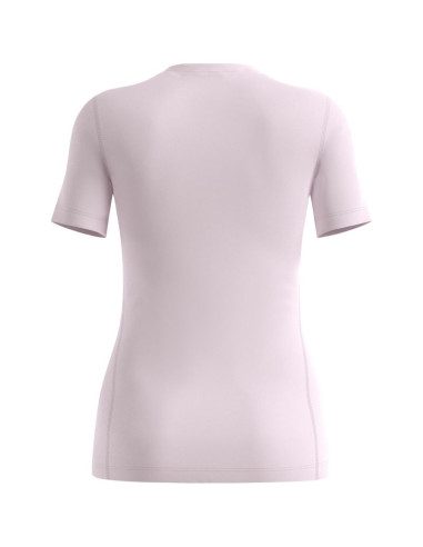 Koszulka termoaktywna z krótkim rękawem damska odlo merino 200 bl top crew neck l/s różowa