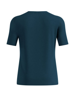 Koszulka termoaktywna z krótkim rękawem męska odlo merino 200 bl top crew neck l/s zielona