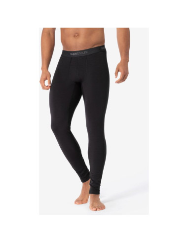 Legginsy termoaktywne męskie super.natural m pim pant czarne