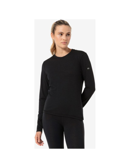 Longsleeve damski super.natural tundra175 ls jet black rozmiar: m