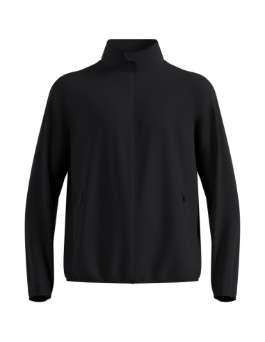 Kurtka do biegania odlo essential light jacket - black rozmiar: m