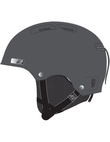 Kask męski k2 verdict dark gray