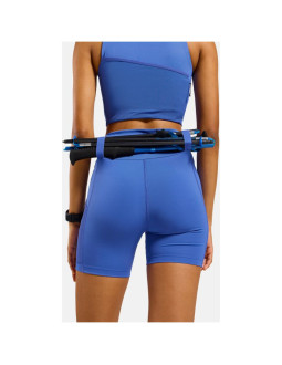 Spodenki  damskie odlo tights short x-alp trail cargo niebieskie