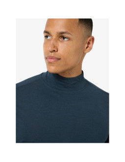 Longsleeve męski super.natural m tundra175 turtleneck granatowy