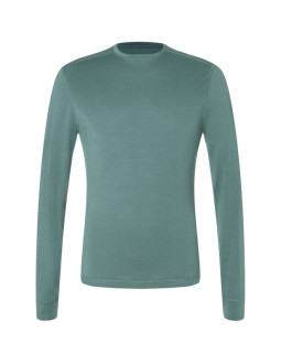 Koszulka termoaktywna z długim rękawem męska super.natural m tundra 175 ls zielona