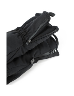 Rękawiczki narciarskie damskie viking norvika pro mitten ski - full black rozmiar: 7