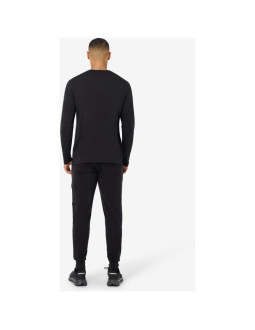 Bluza bez kaptura super.natural swiss lodge ls - cash.grey mel/dark shadow mel rozmiar: l