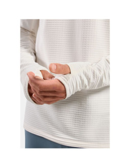 Bluza z kapturem męska odlo essential thermal mid layer hoody beżowa