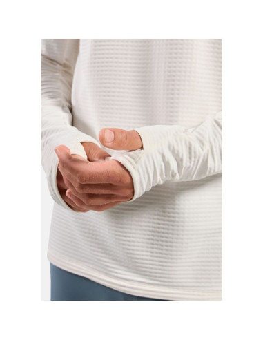 Bluza z kapturem męska odlo essential thermal mid layer hoody beżowa