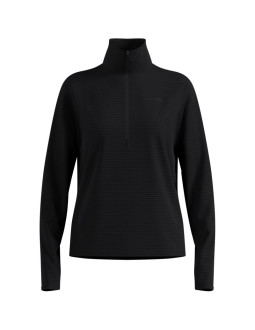 Bluza z półgolfem damska odlo essential thermal mid layer 1/2 zip czarna