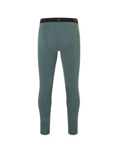 Legginsy termoaktywne męskie super.natural m tundra 175 tight zielone