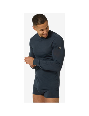 Longsleeve męski super.natural m sierra140 ls granatowy
