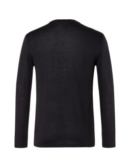 Koszulka z długim rękawem męska super.natural m 2 pitch ls czarna