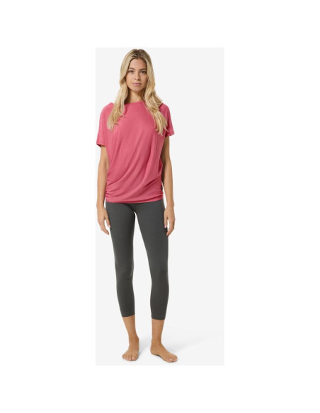 Koszulka super.natural w yoga loose tee fioletowa