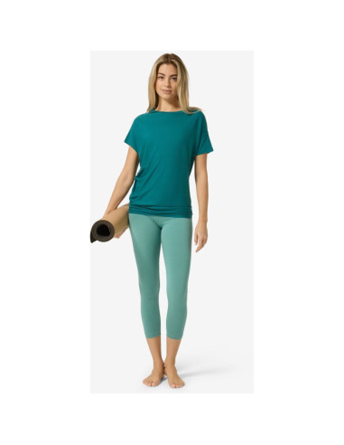 Koszulka damska super.natural w yoga loose tee zielona