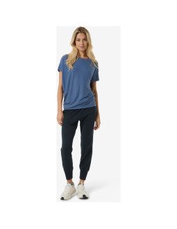 Koszulka damska super.natural w yoga loose tee niebieska