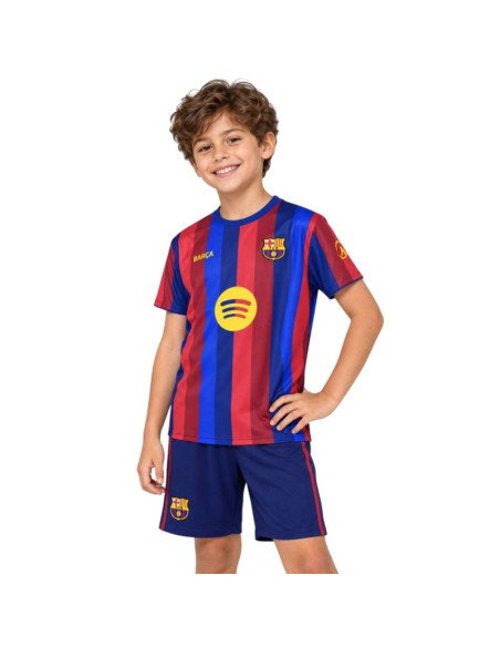 Fc barcelona raphinha komplet koszulka spodenki junior box 2026/27 bd19er