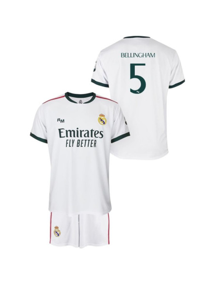 Real madryt bellingham komplet koszulka spodenki junior box rm26b1b