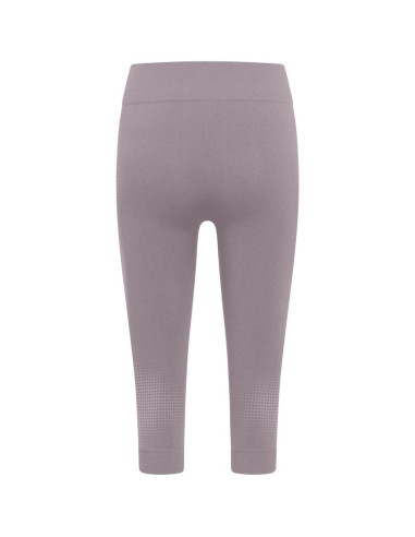 Legginsy termoaktywne 3/4 damskie odlo bl bottom 3/4 performance warm fioletowe