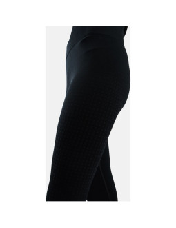 Legginsy termoaktywne 3/4 damskie odlo performance warm bl bottom 3/4 czarne
