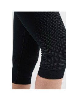 Legginsy termoaktywne damskie odlo performance warm eco czarny