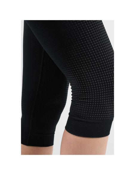 Legginsy termoaktywne damskie odlo performance warm eco czarny