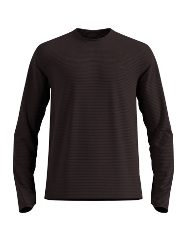 Bluza z półgolfem męska odlo essential thermal mid layer brązowa