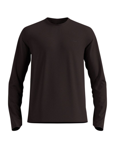 Bluza z półgolfem męska odlo essential thermal mid layer brązowa
