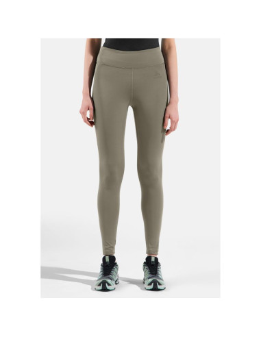 Legginsy damskie odlo ascent medium support tights beżowe
