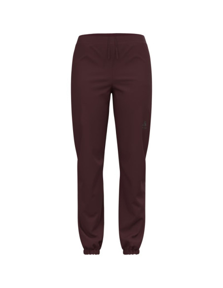 Spodnie techniczne damskie odlo brensholmen pants regular length brązowe
