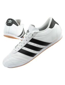 Adidas buty damskie sportowe taekwondo lace białe modne skórzane