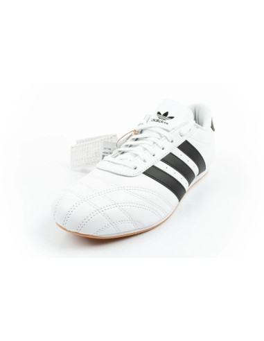 Adidas buty damskie sportowe taekwondo lace białe modne skórzane