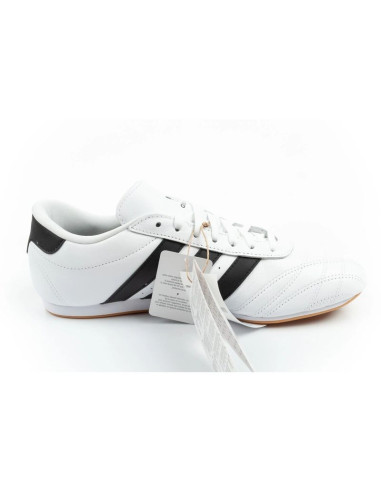 Adidas buty damskie sportowe taekwondo lace białe modne skórzane
