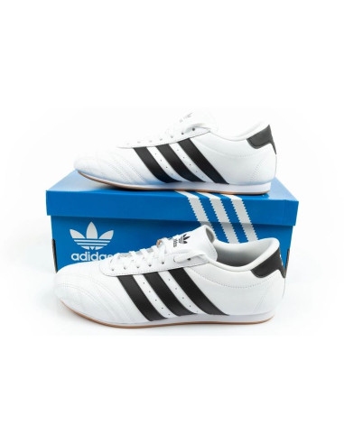 Adidas buty damskie sportowe taekwondo lace białe modne skórzane