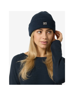 Czapka super.natural fisherman beanie granatowa