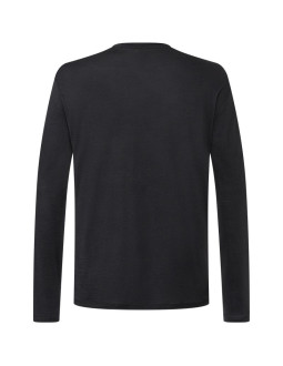 Koszulka z długim rękawem męska super.natural windbreaker ls czarna