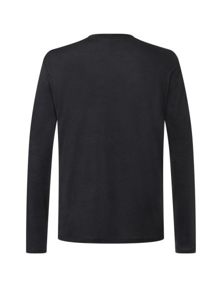 Koszulka z długim rękawem męska super.natural windbreaker ls czarna