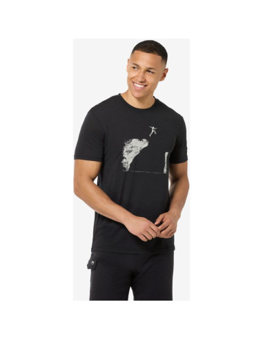 Koszulka super.natural m jumping jack tee czarna