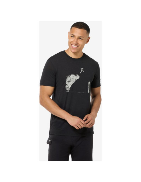 Koszulka super.natural m jumping jack tee czarna