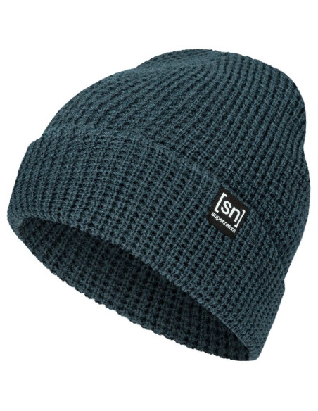Czapka zimowa super.natural city beanie - blueberry
