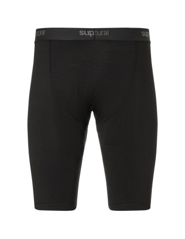 Legginsy termoaktywne super.natural tundra175 short tight - jet black rozmiar: l