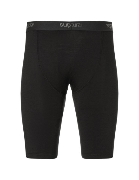 Legginsy termoaktywne super.natural tundra175 short tight - jet black rozmiar: l