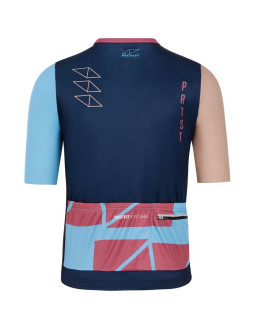 Bluza na rower z suwakiem męska protest prtsefs granatowa