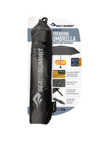 Parasol sea to summit ultra-sil trekking umbrella - black