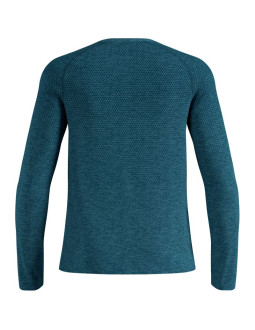 Koszulka z długim rękawem męska odlo essential seamless t-shirt crew neck l/s zielona