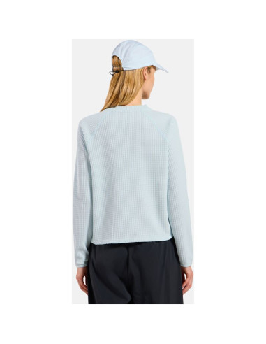 Bluza damska odlo mid layer cubic niebieska